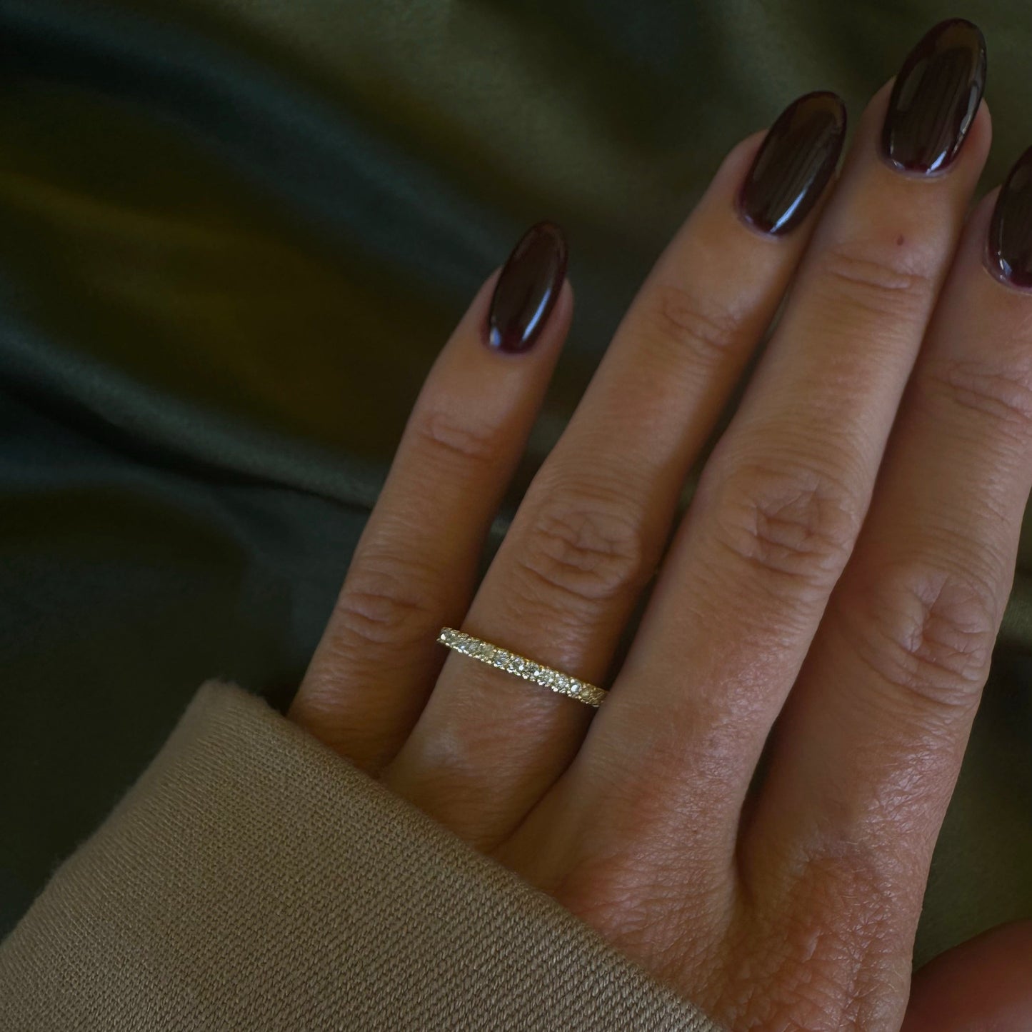 Tasha 3/4 Eternity Band