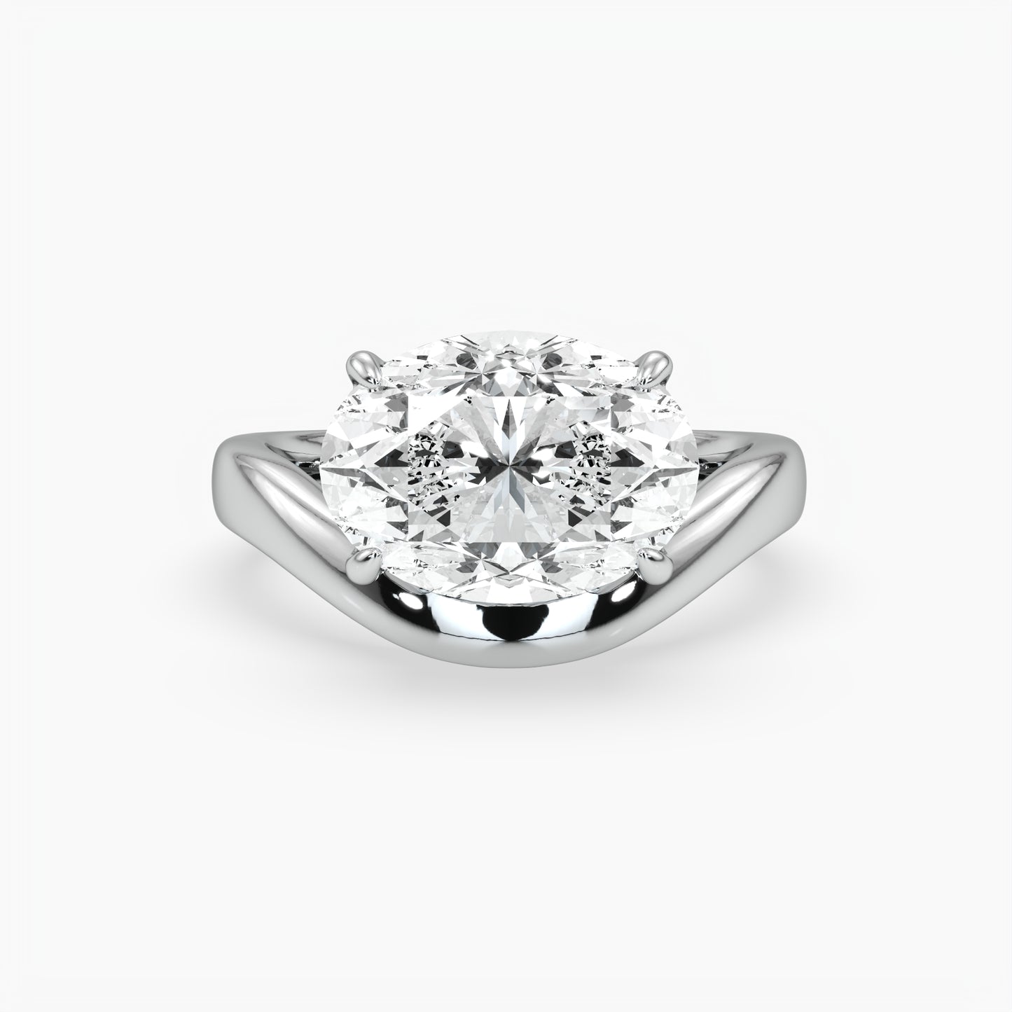Quinn Oval Solitaire