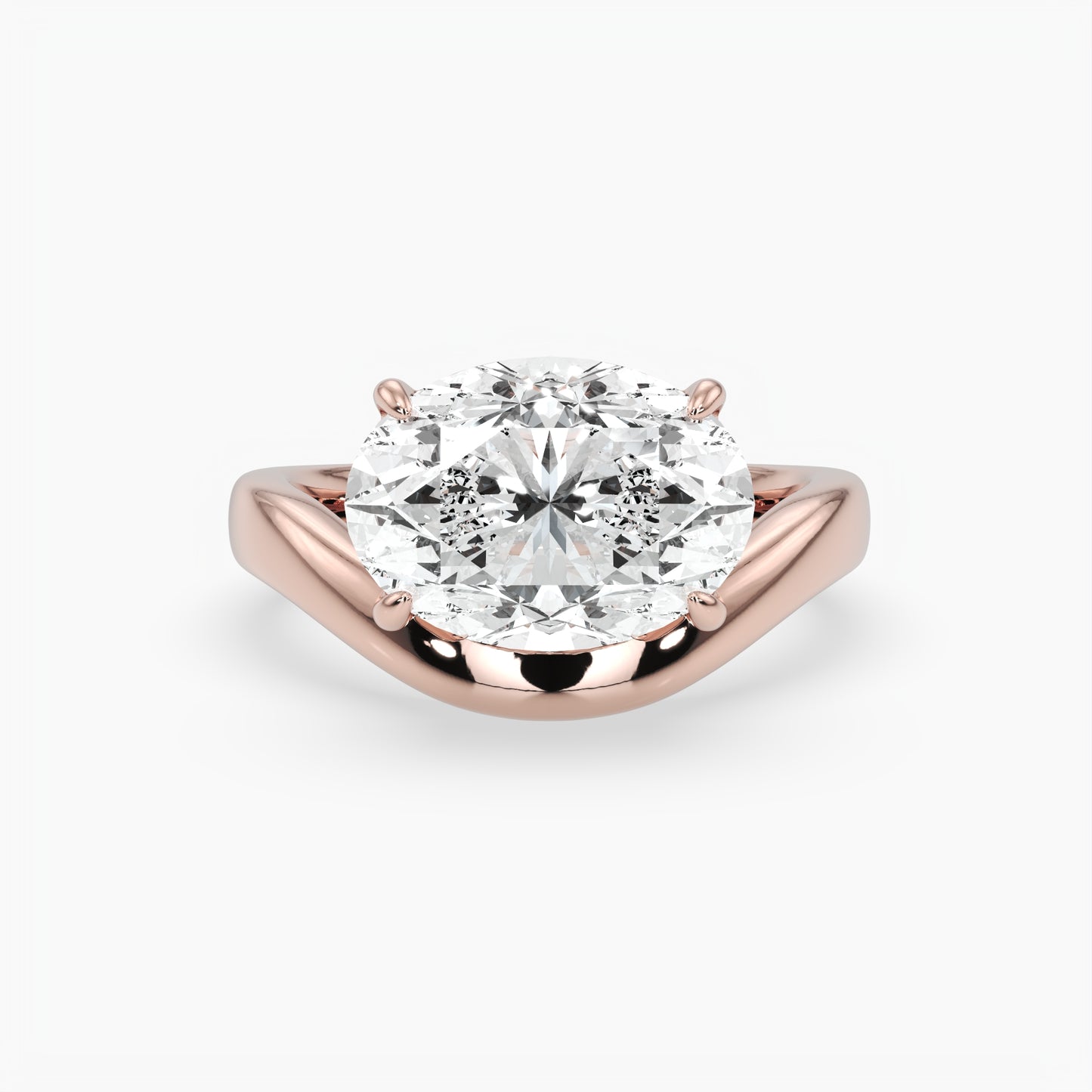 Quinn Oval Solitaire