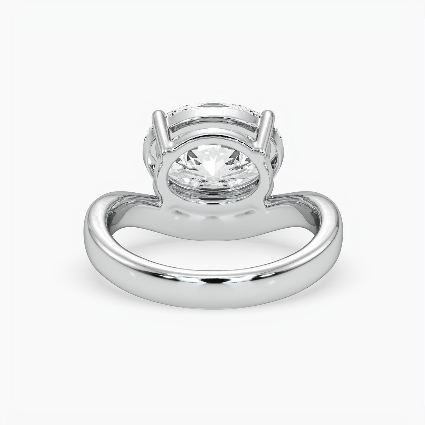 Quinn Oval Solitaire