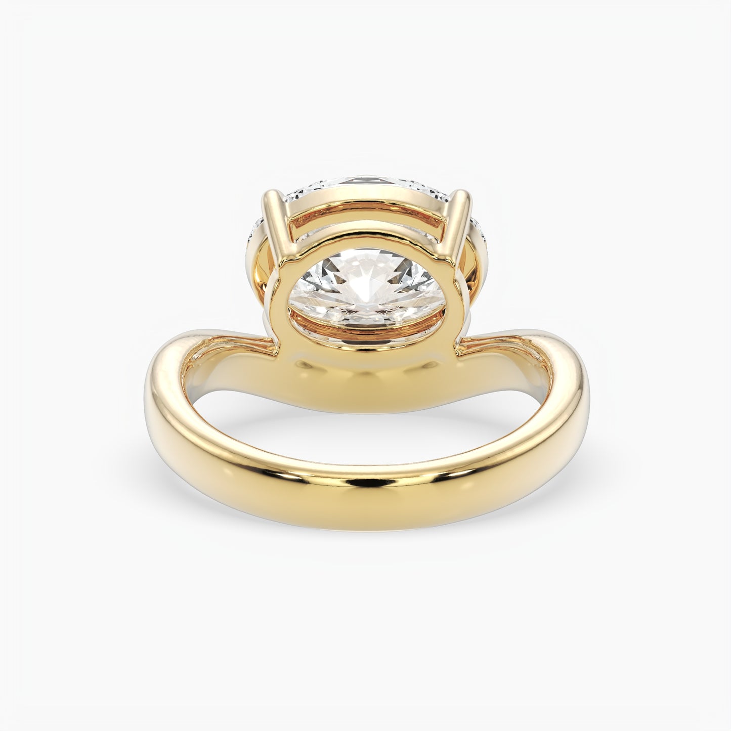 Quinn Oval Solitaire