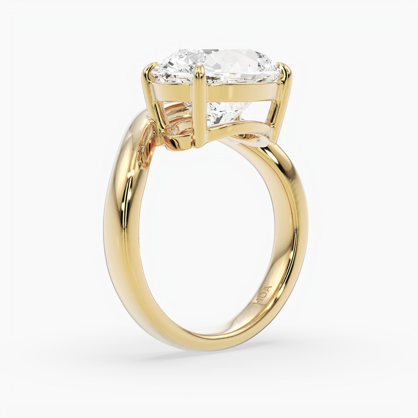 Quinn Oval Solitaire