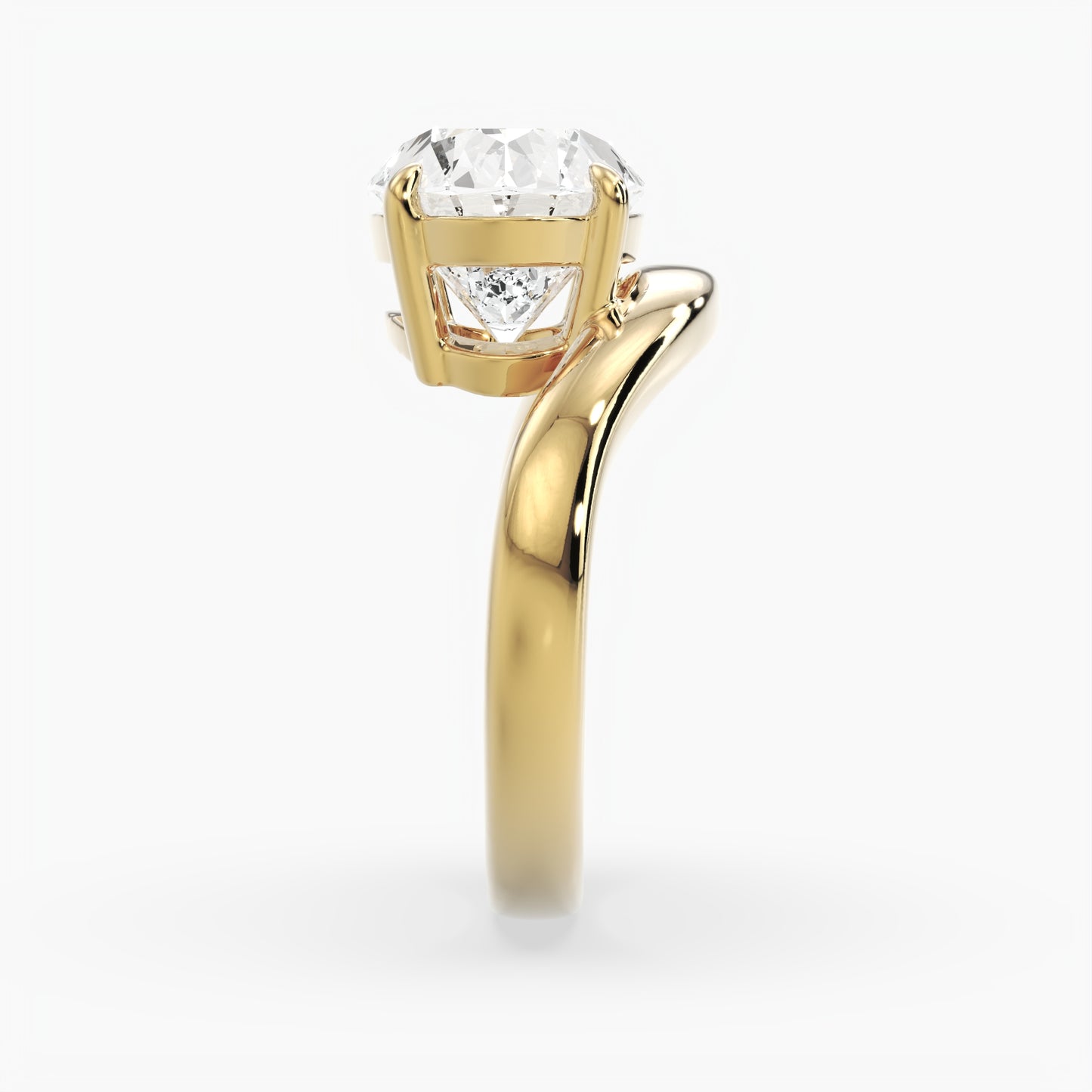Quinn Oval Solitaire