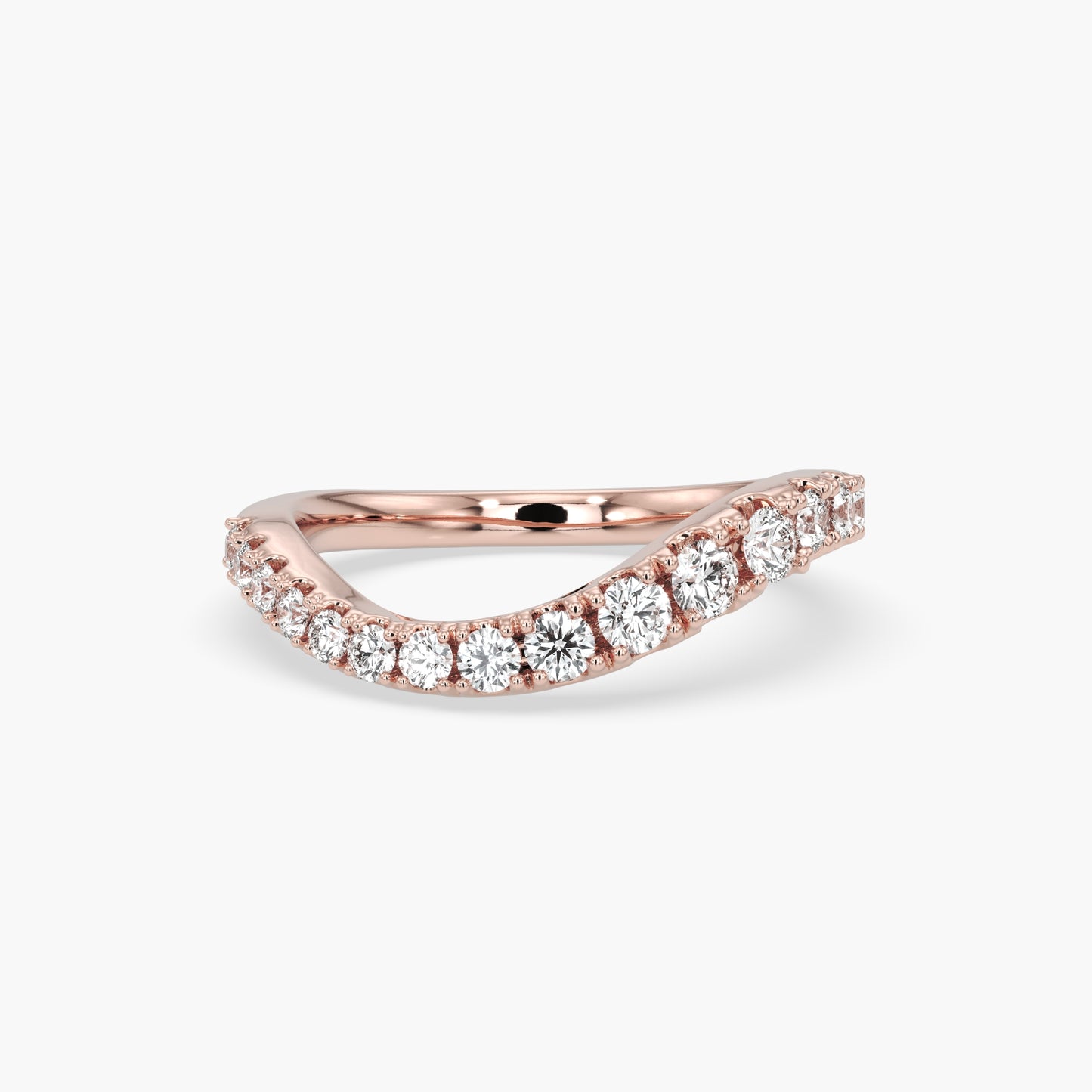 Hazel 1/2 Eternity Band