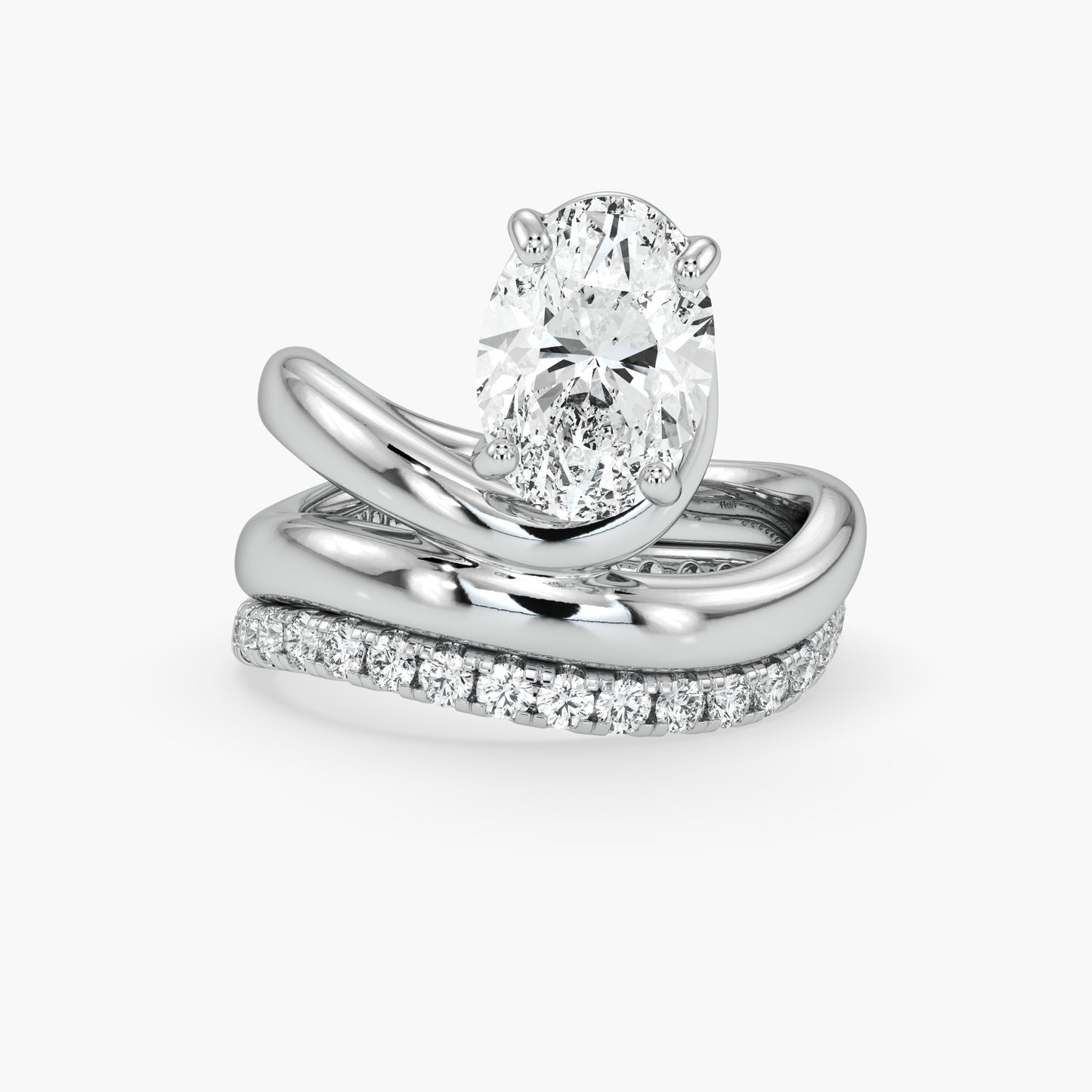 August Oval Solitaire