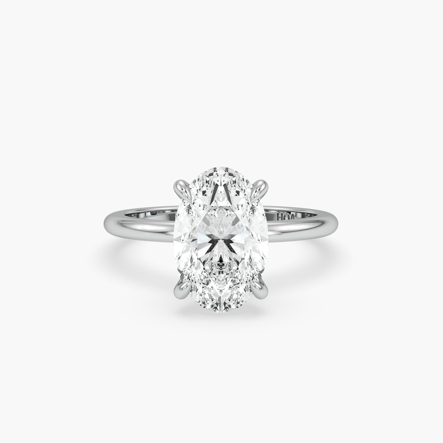 Delilah Oval Solitaire