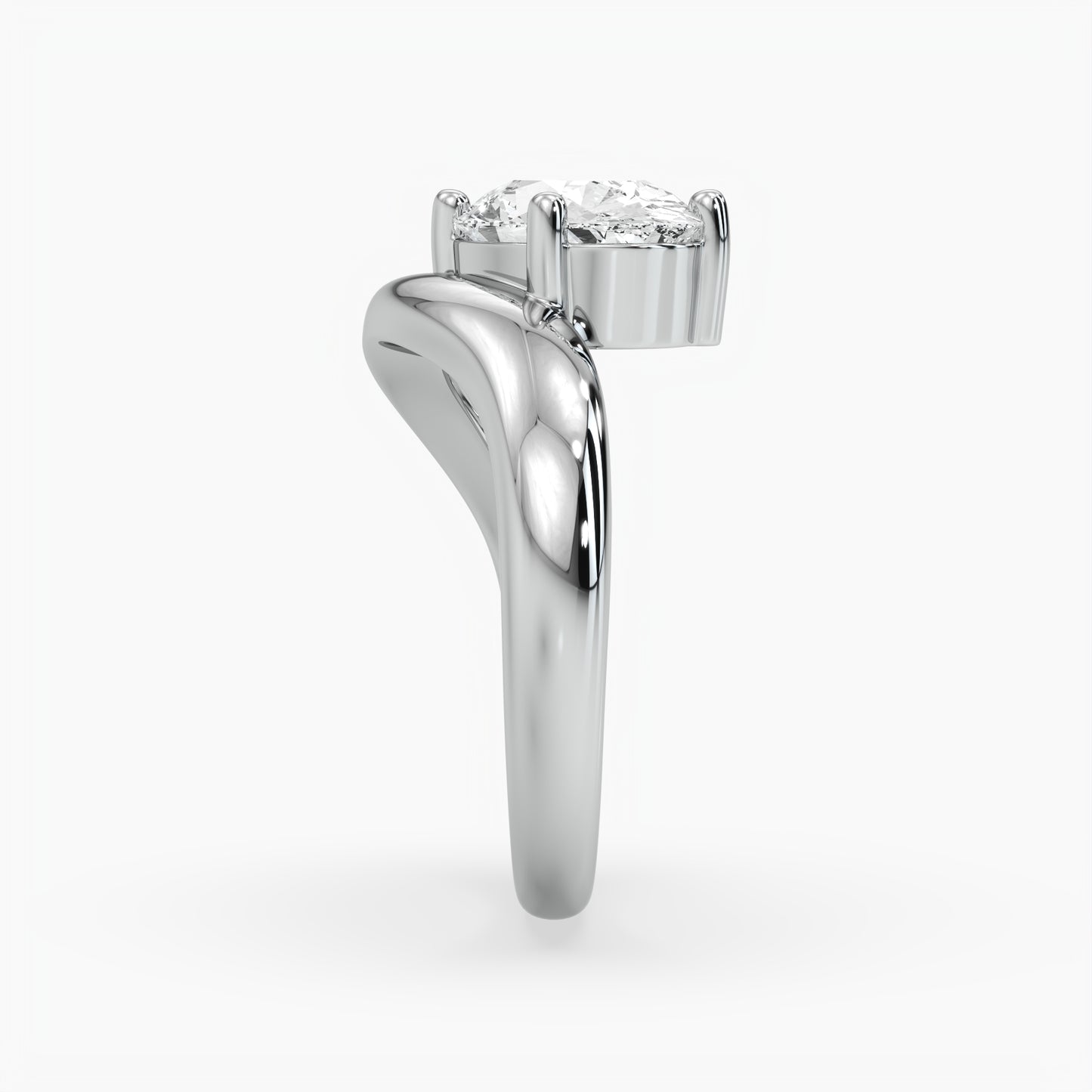 Hazel Oval Solitaire