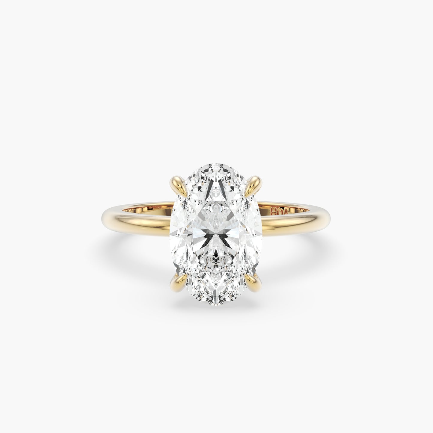 Delilah Oval Solitaire