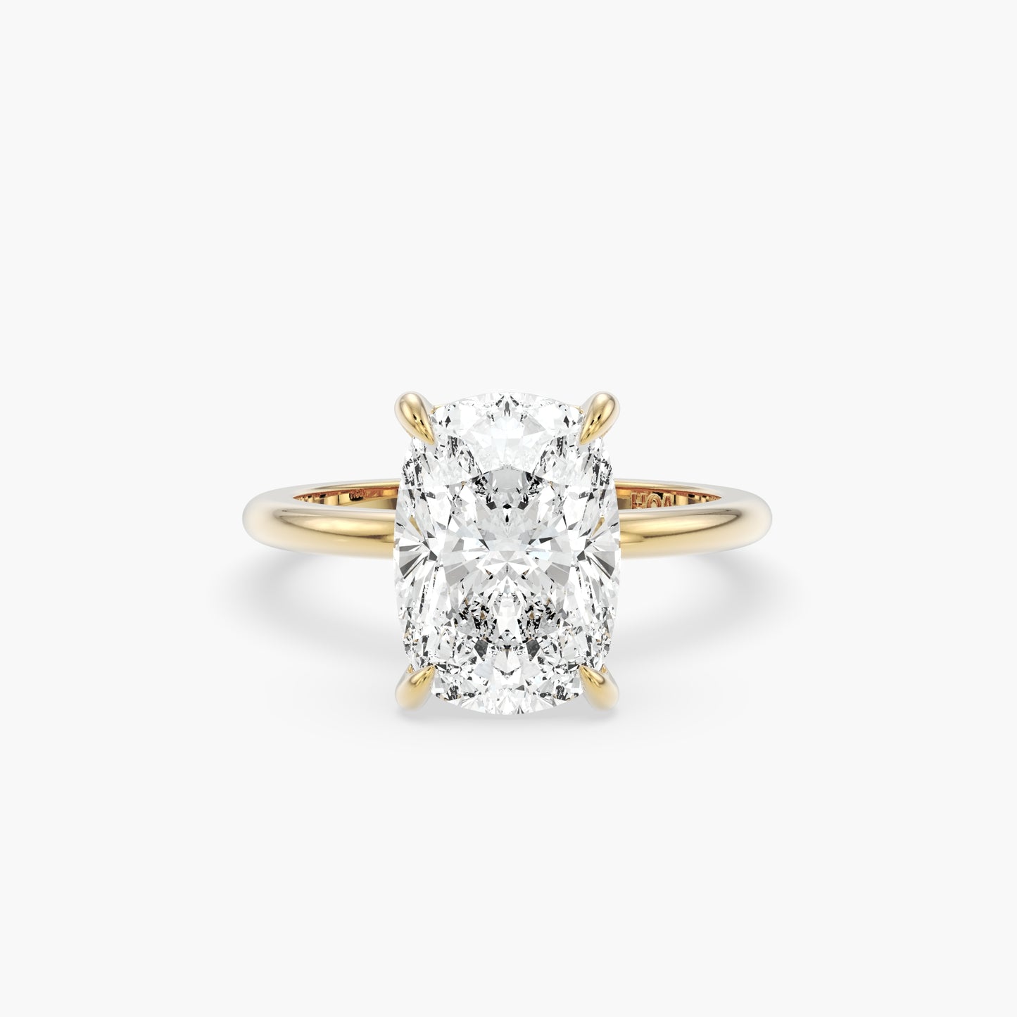 Eloise Elongated Cushion Solitaire