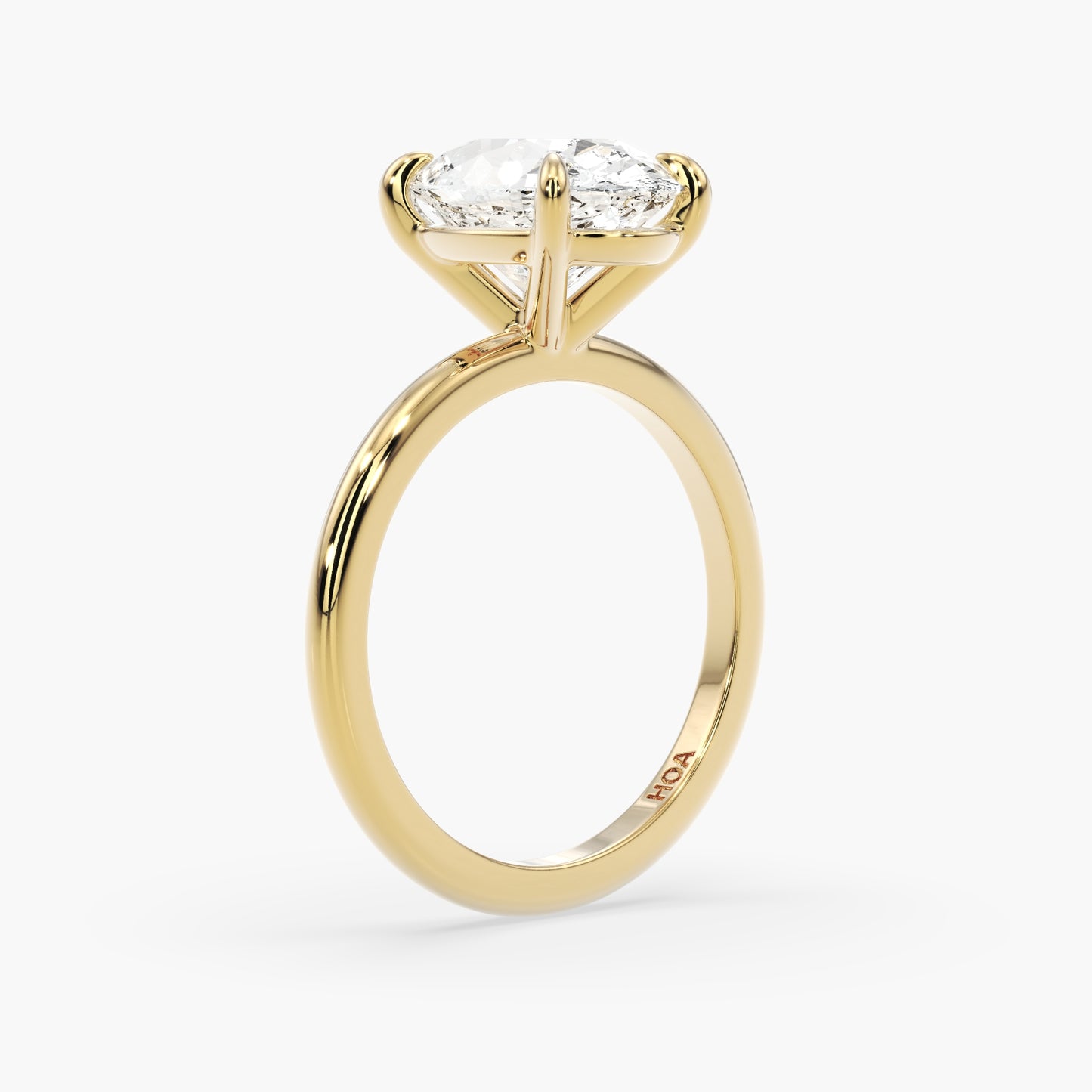 Delilah Oval Solitaire