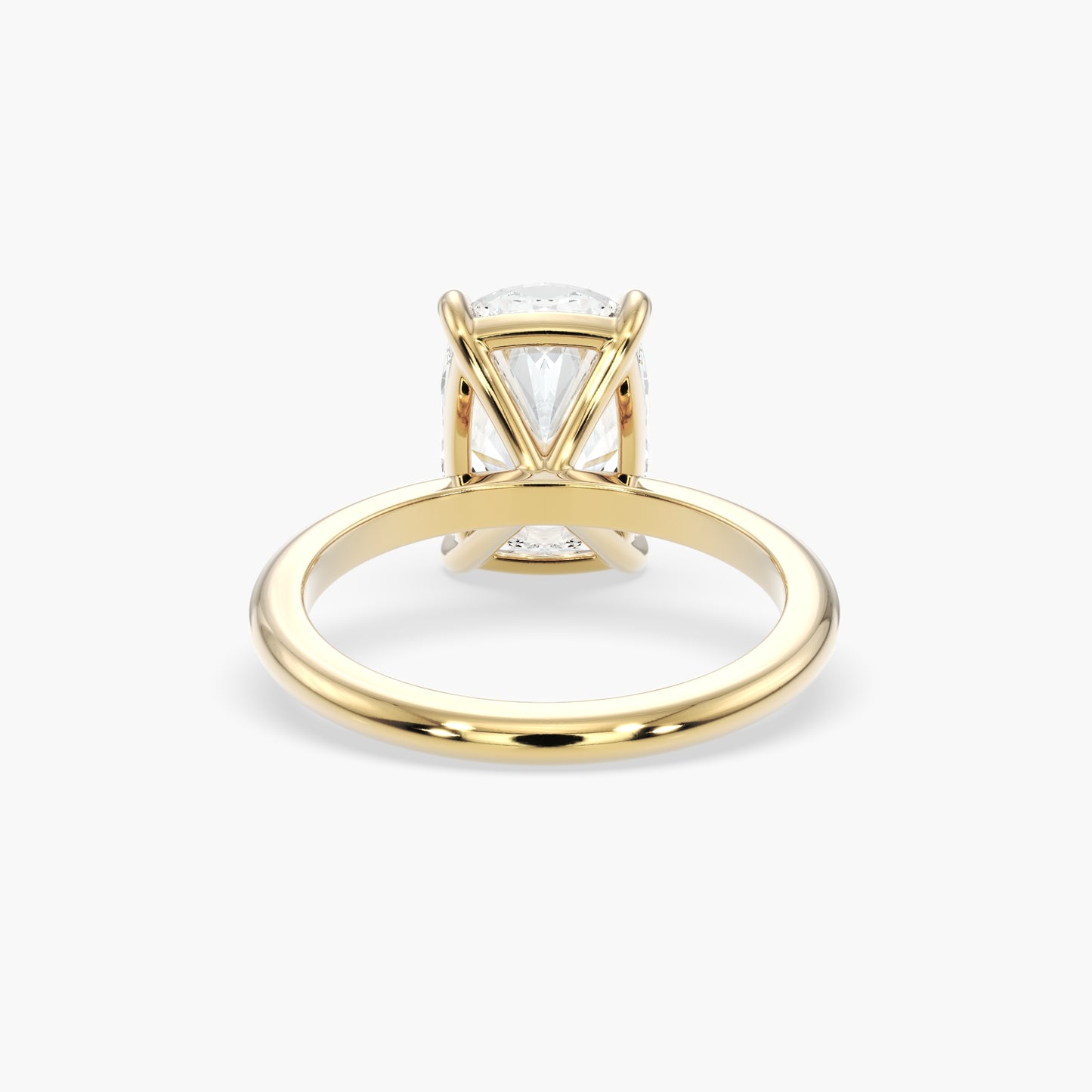 Eloise Elongated Cushion Solitaire