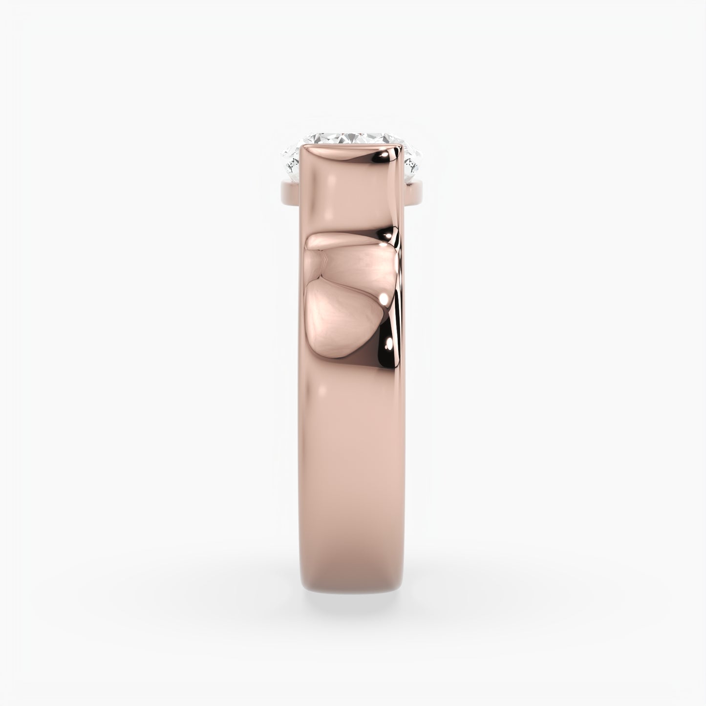 Stevie Elongated Cushion Solitaire