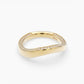 Hazel Wave Band Diamond Inlay