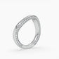 Hazel Wave Band Diamond Inlay