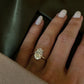 Delilah 2.5ct Oval Solitaire Proposal