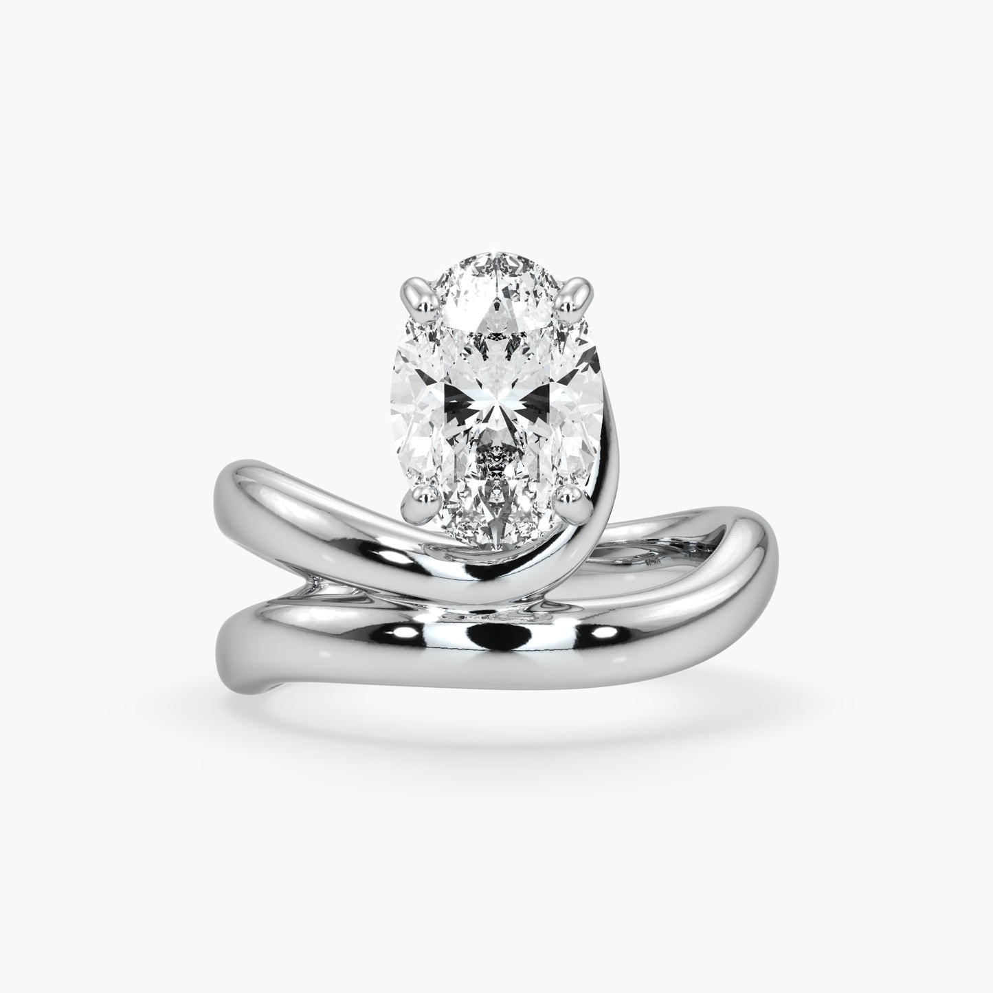 August Oval Solitaire
