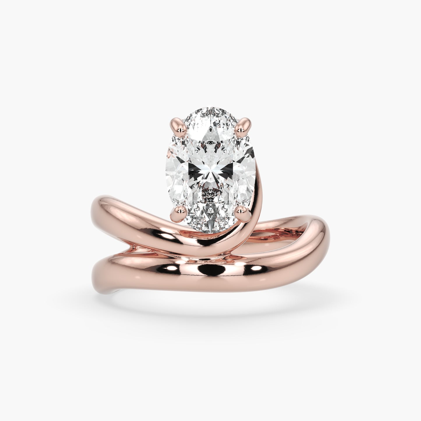 August Oval Solitaire