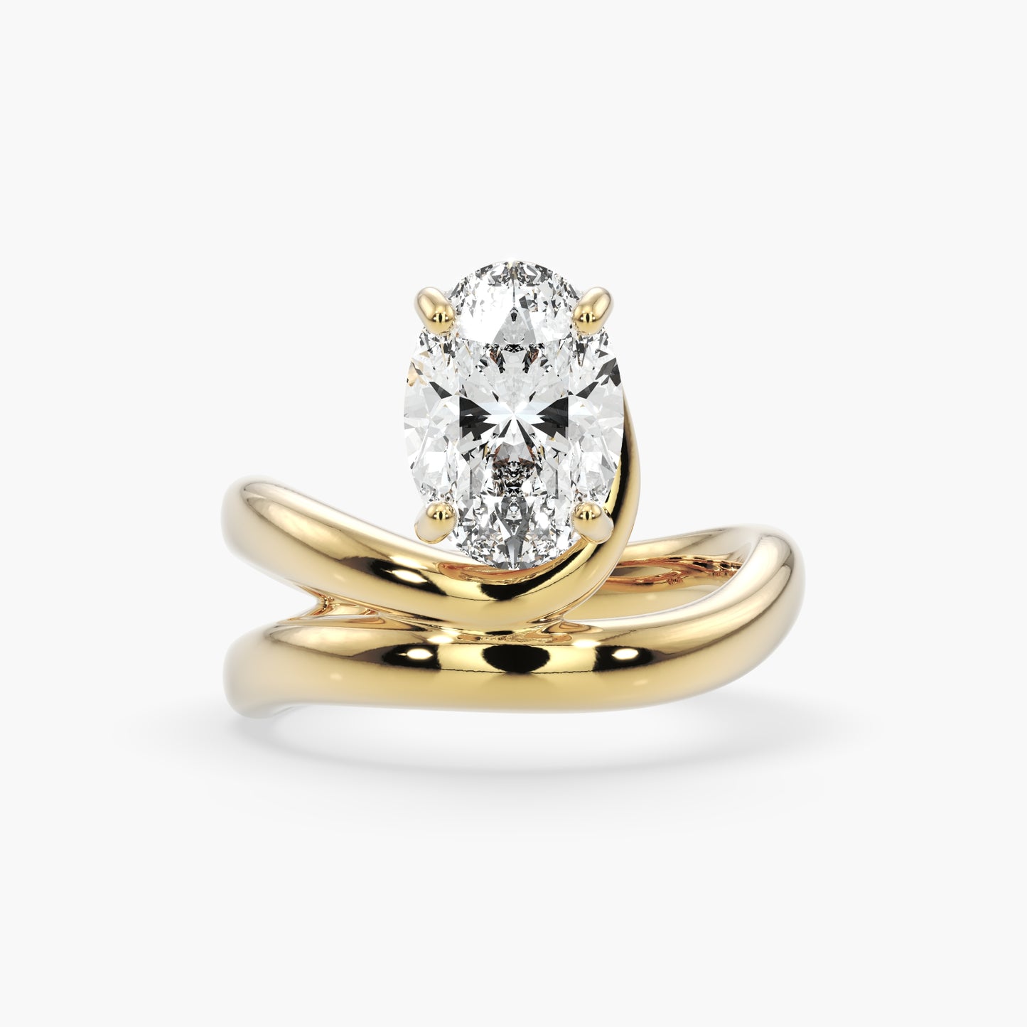 August Oval Solitaire