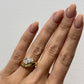 Hazel Oval Solitaire