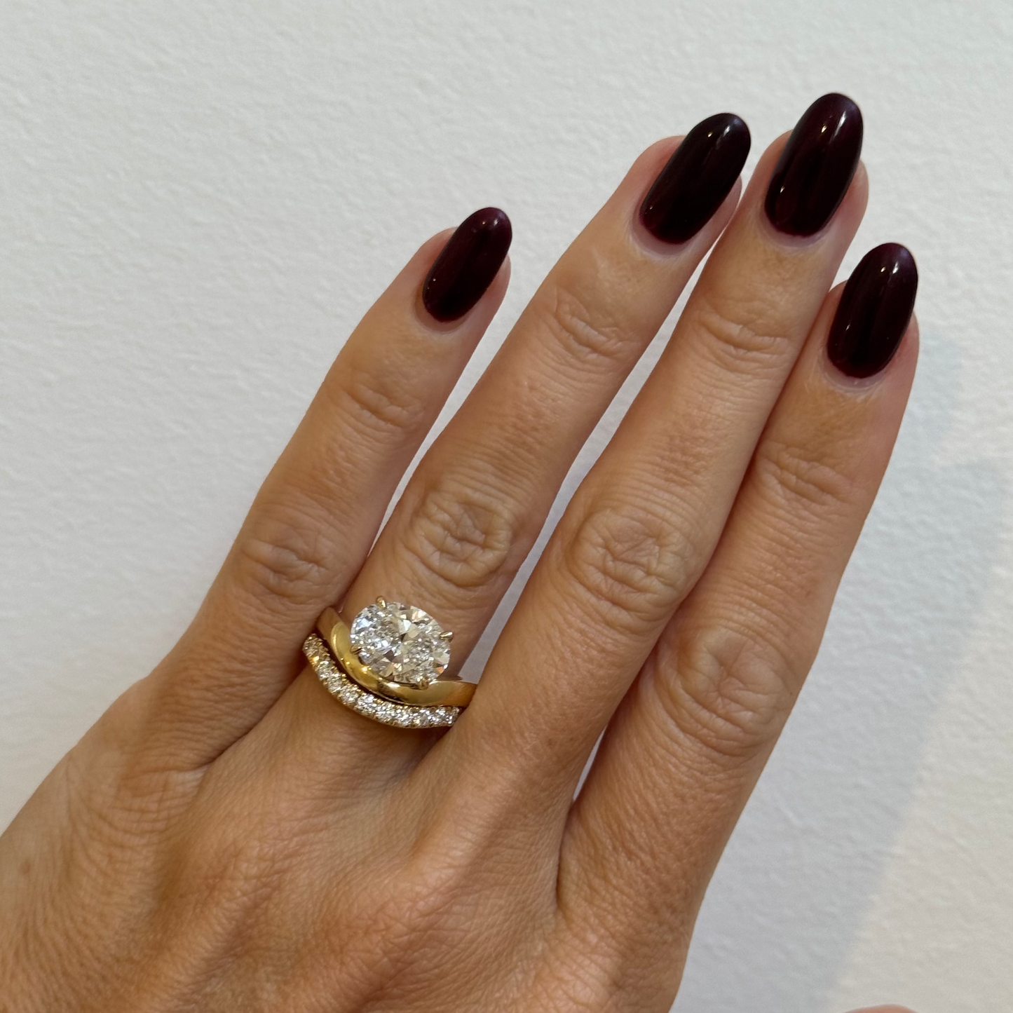 Quinn 1/2 Eternity Band
