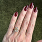 Evelyn Emerald Bezel Solitaire