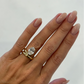 August Oval Solitaire