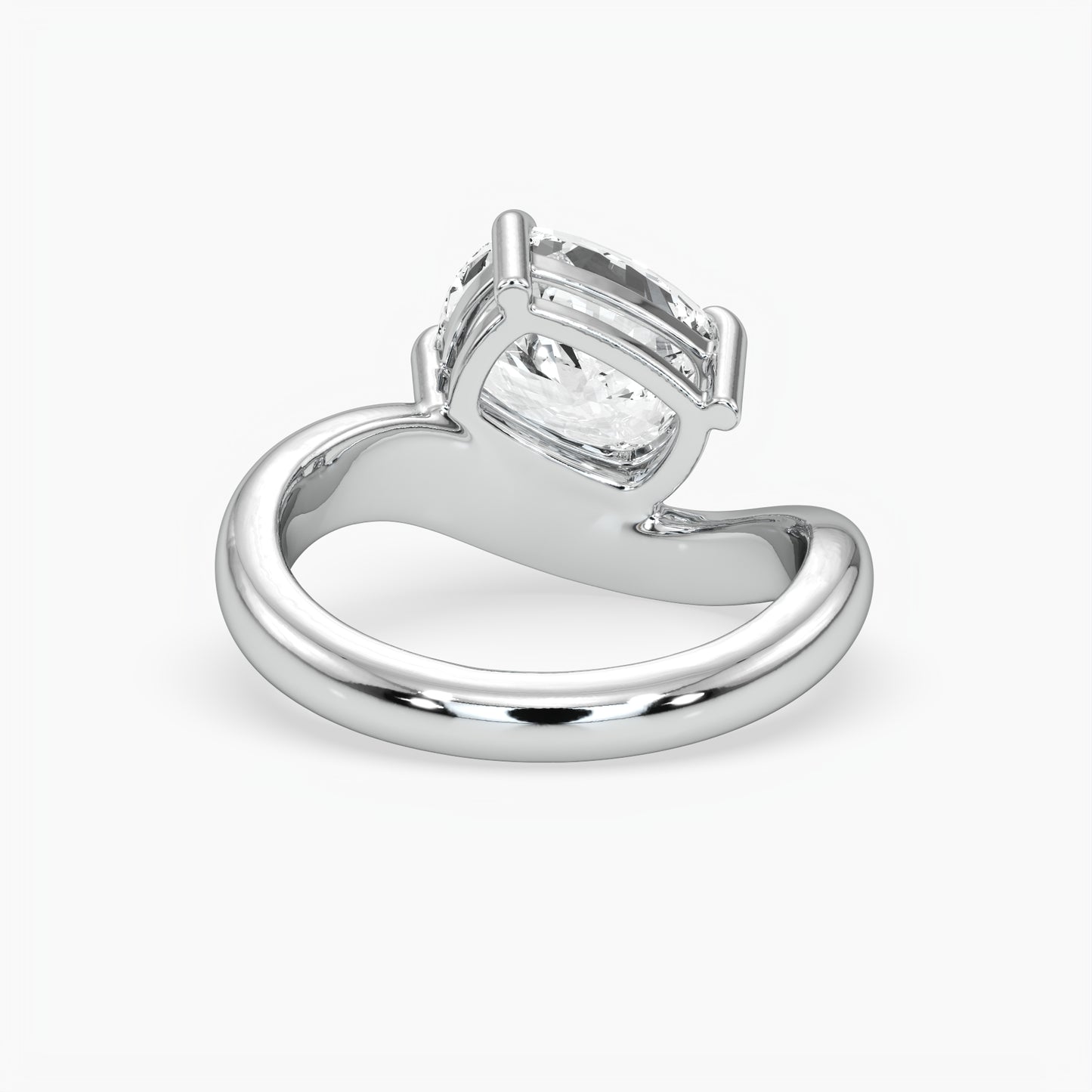 Hazel Cushion Solitaire