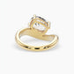 Hazel Cushion Solitaire