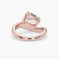 Hazel Cushion Solitaire