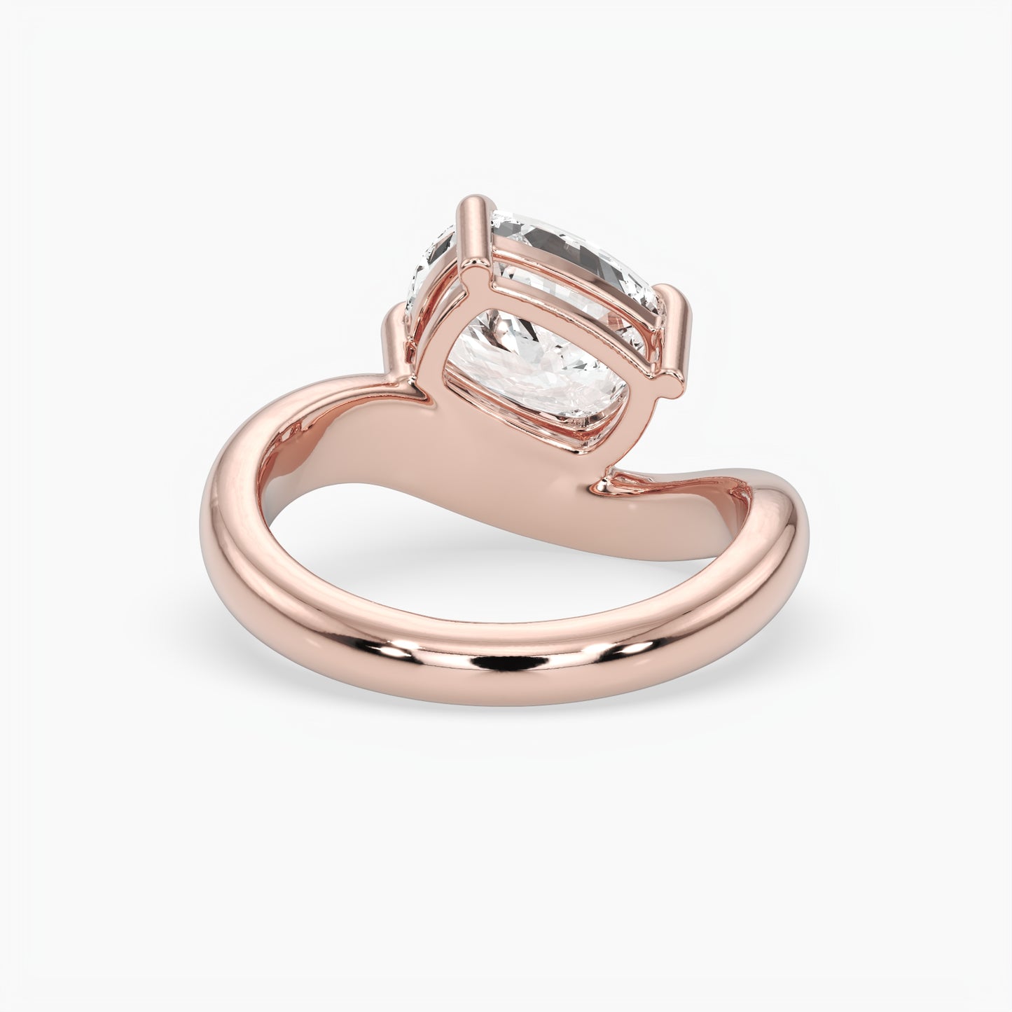 Hazel Cushion Solitaire