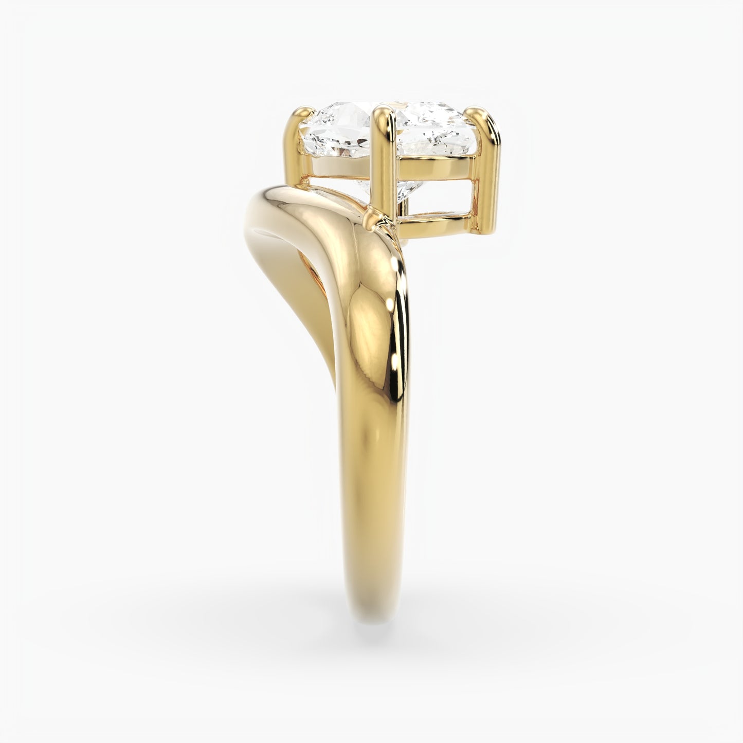 Hazel Cushion Solitaire