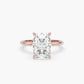 Eloise Elongated Cushion Solitaire