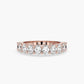 Bowie Oval 1/2 Eternity Band