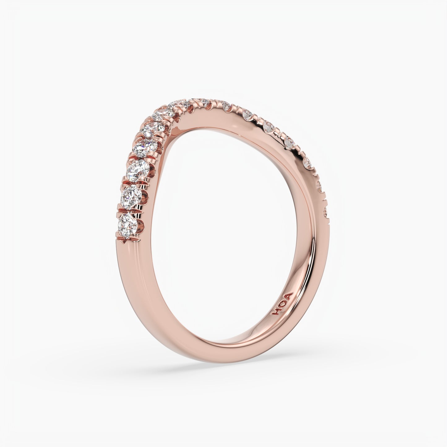 Quinn 1/2 Eternity Band