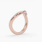 Hazel Wave Diamond Band