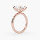 Eloise Elongated Cushion Solitaire