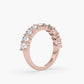 Bowie Oval 1/2 Eternity Band