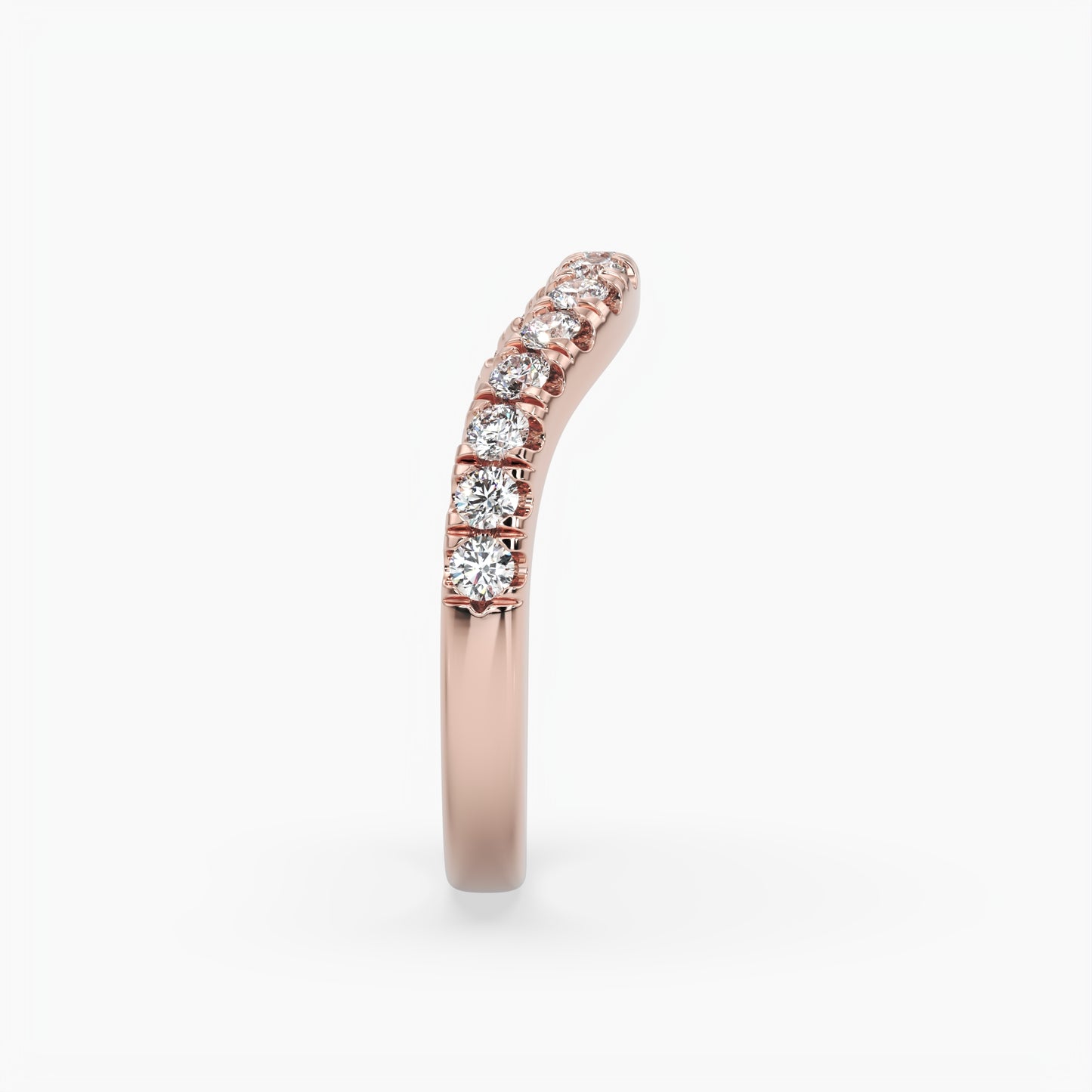 Quinn 1/2 Eternity Band