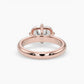 Lottie Elongated Cushion Solitaire