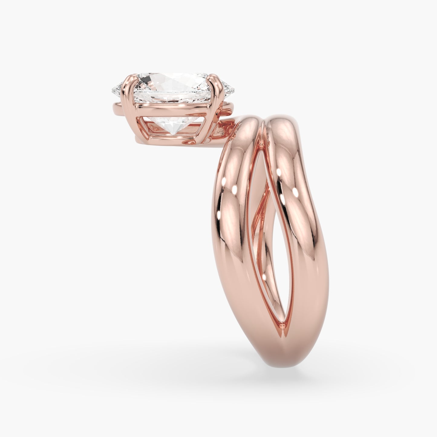 August Oval Solitaire