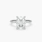 Eloise Elongated Cushion Solitaire