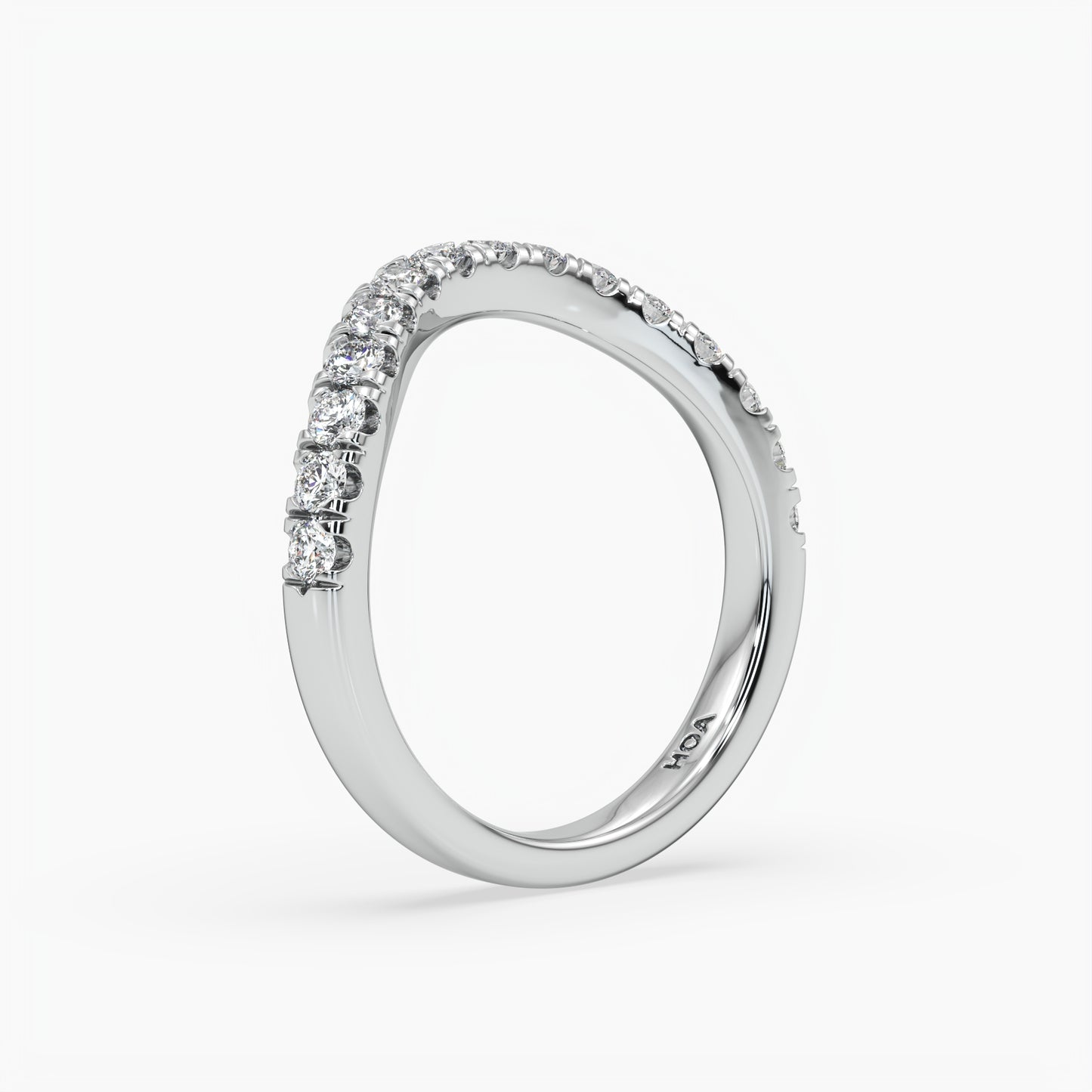 Quinn 1/2 Eternity Band