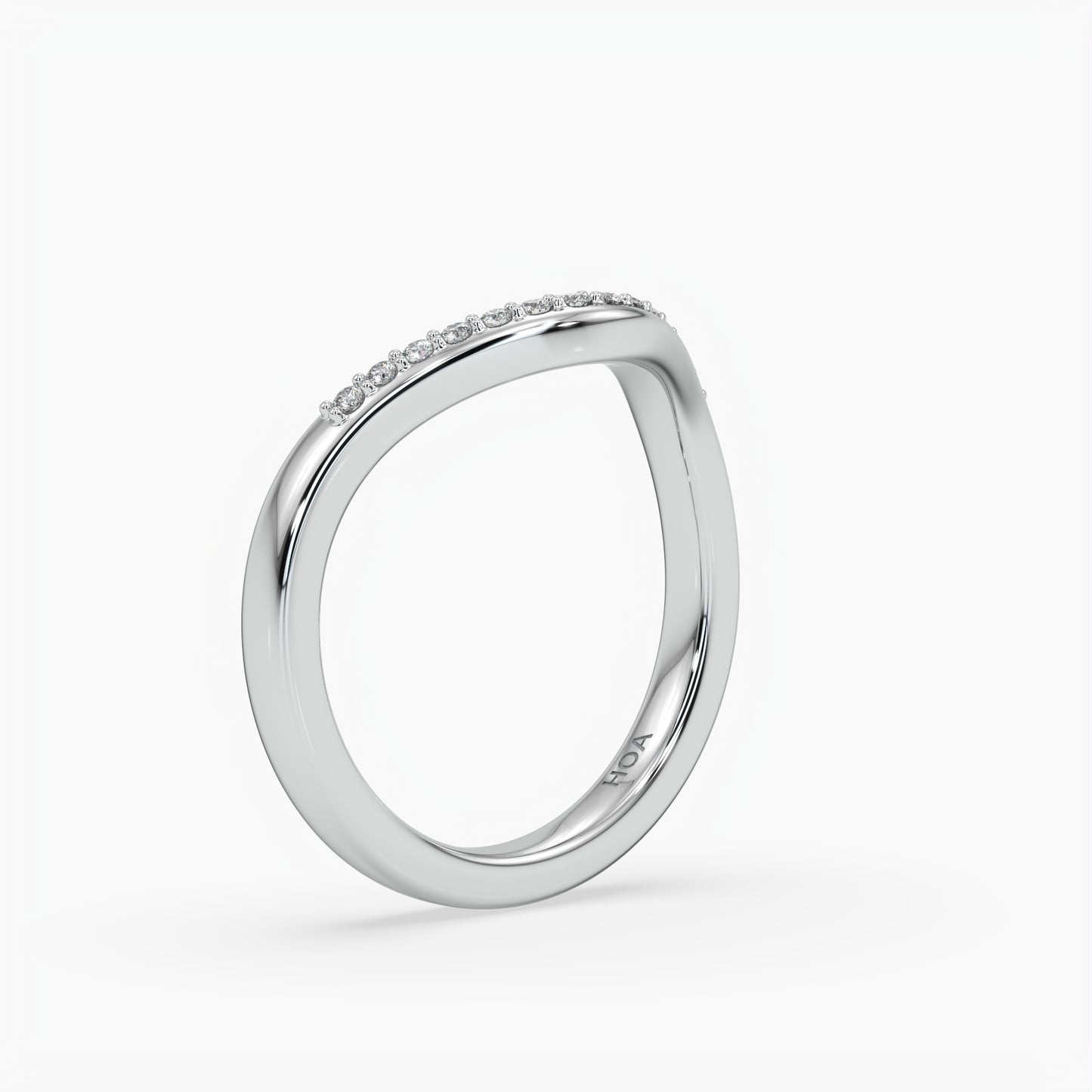 Romy 1/2 Eternity Band