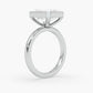Evelyn Emerald Bezel Solitaire