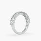 Bowie Oval 1/2 Eternity Band