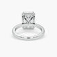 Evelyn Emerald Bezel Solitaire