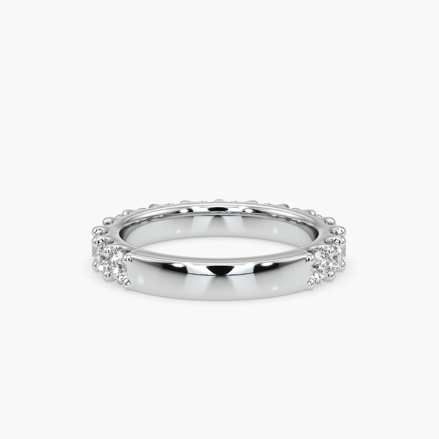 Luna Round 3/4 Eternity Band