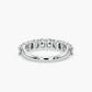 Bowie Oval 1/2 Eternity Band