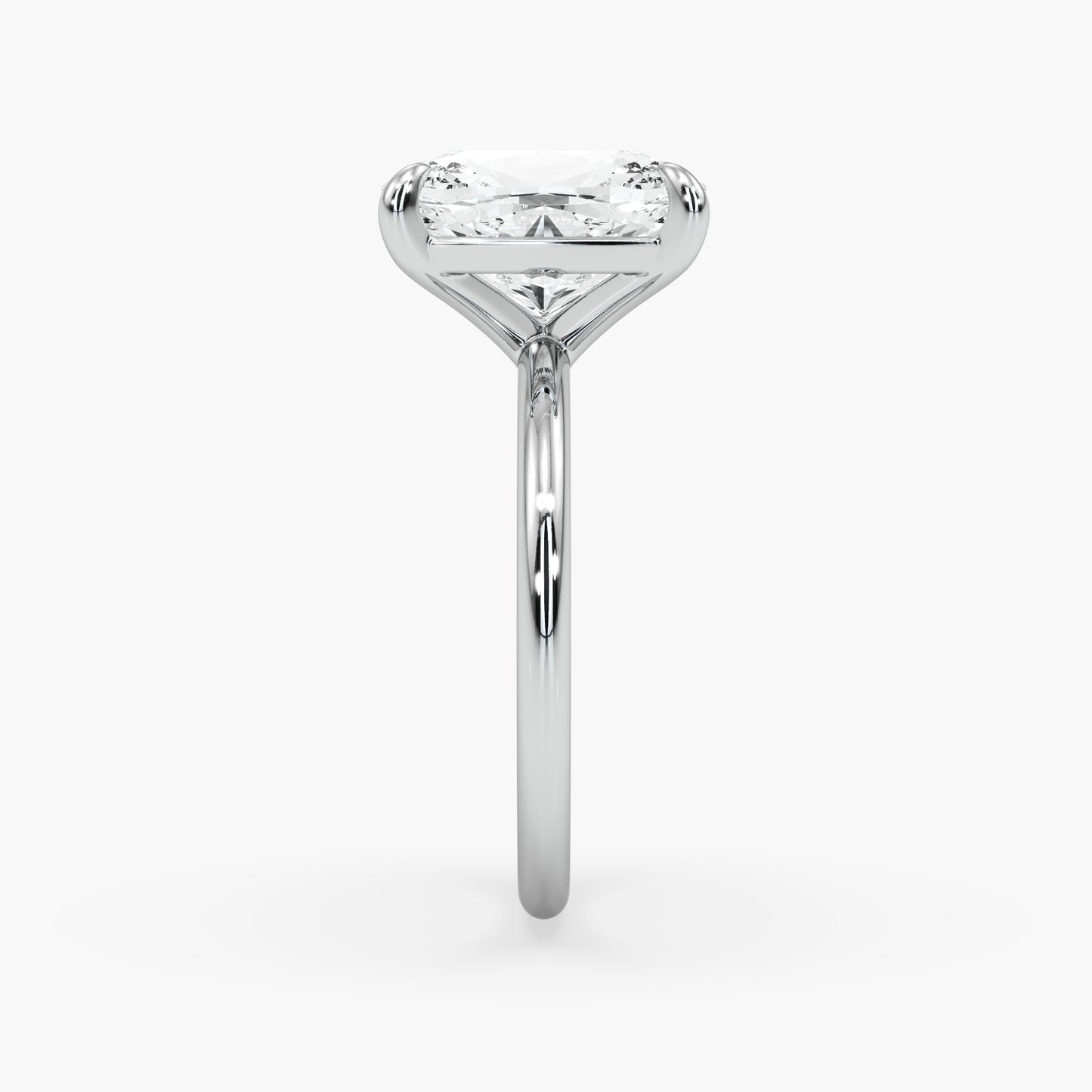 Eloise Elongated Cushion Solitaire