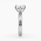 Lottie Elongated Cushion Solitaire